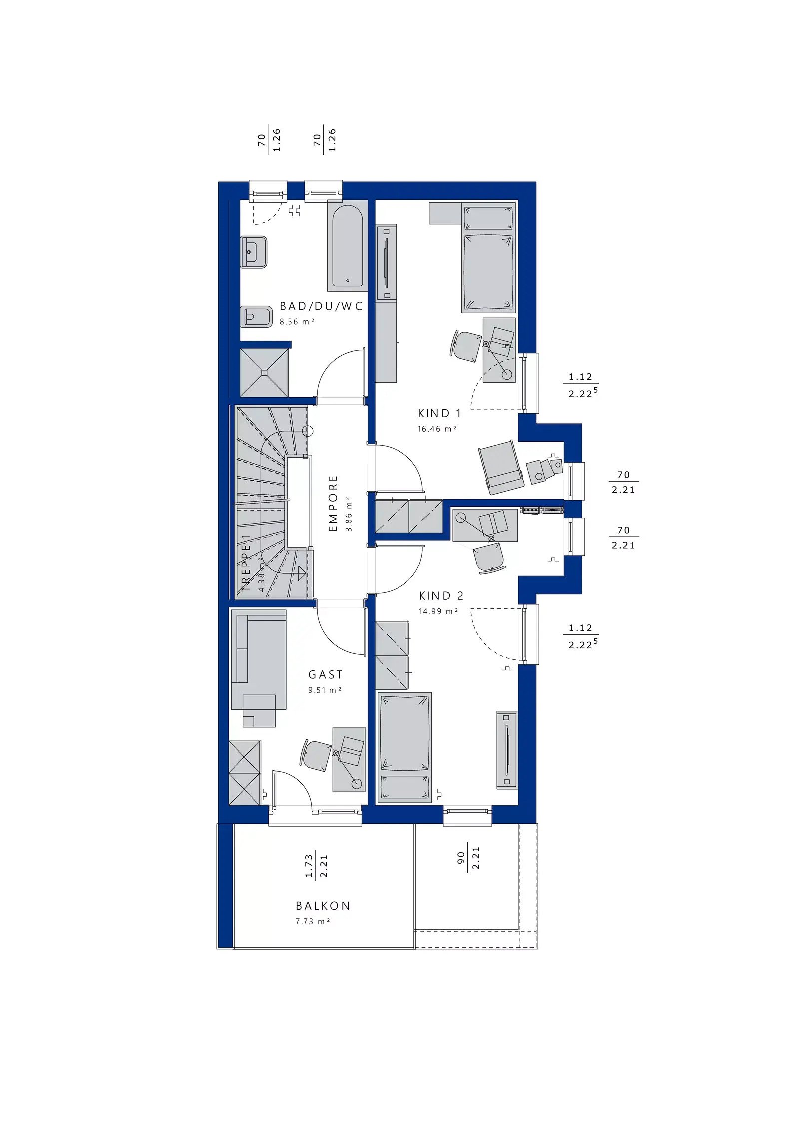 Stylisches Doppelhaus in Traisa mit Keller!