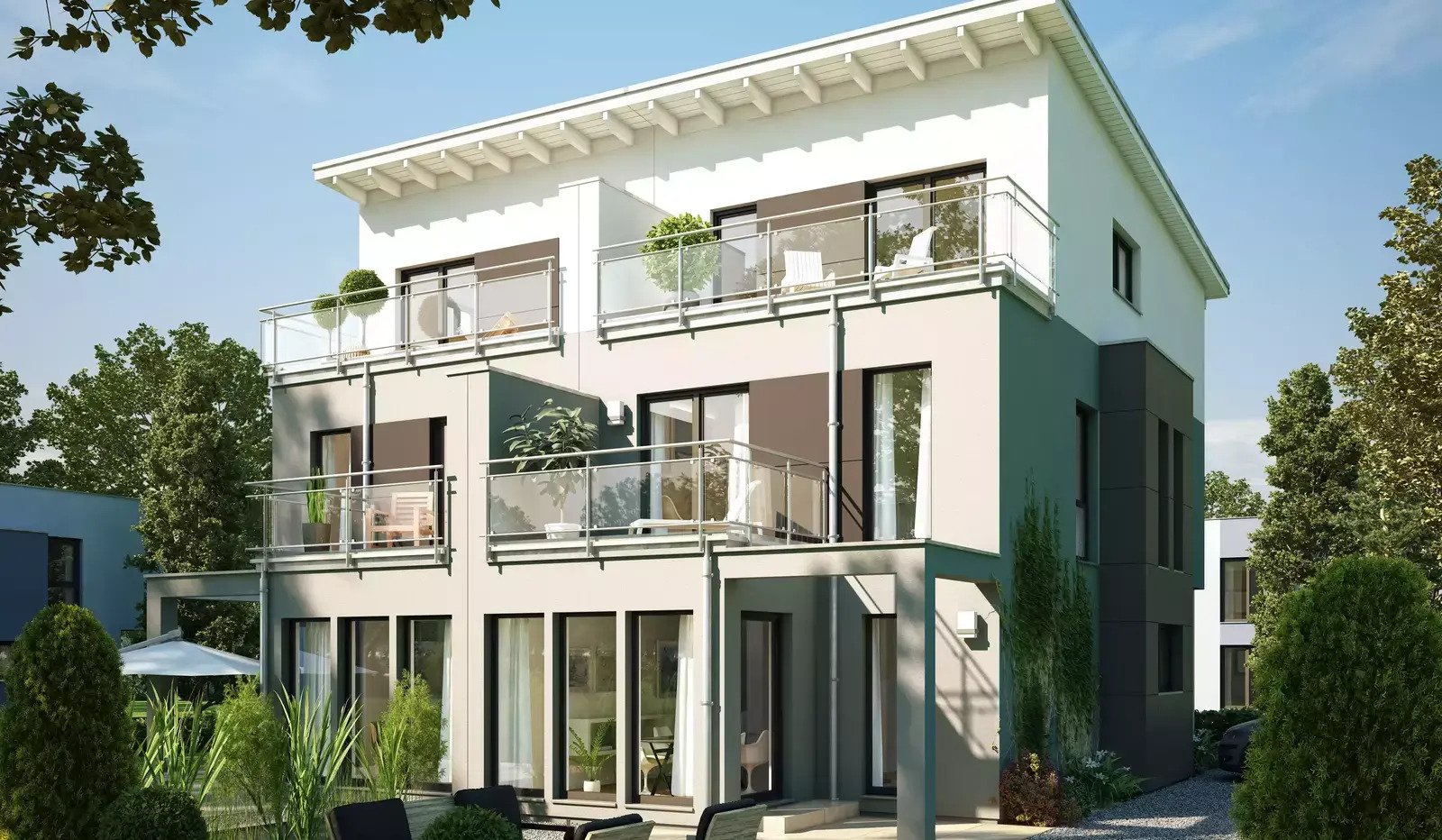 Stylisches Doppelhaus in Traisa mit Keller!