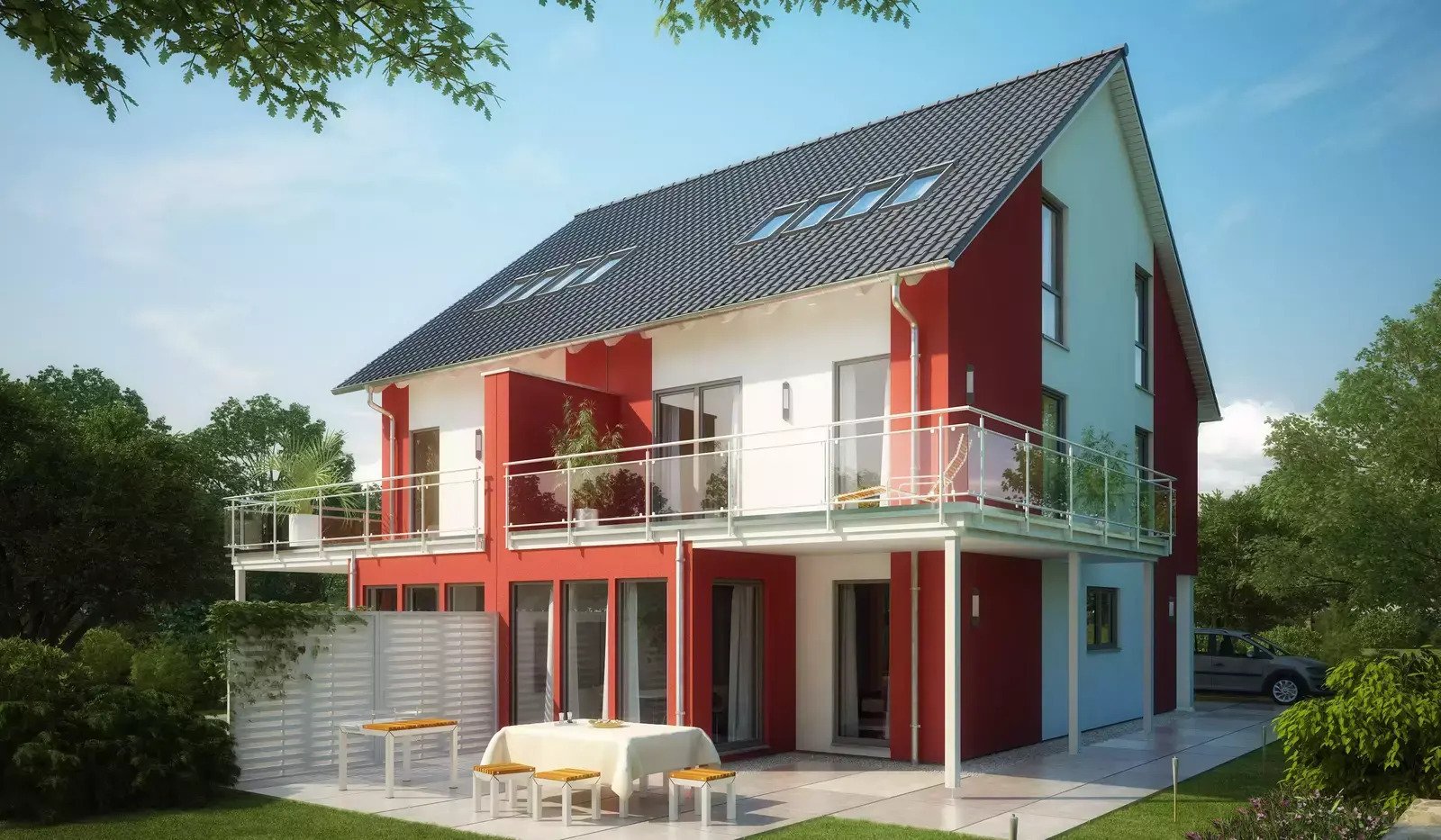 Zentrale Lage, ruhiger Garten!