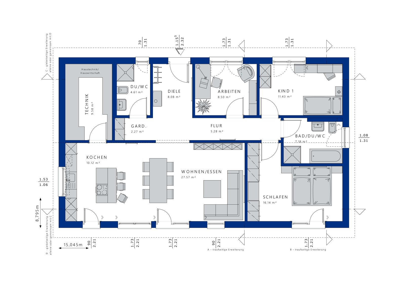 Man liebt es so bequem, auch im Alter!