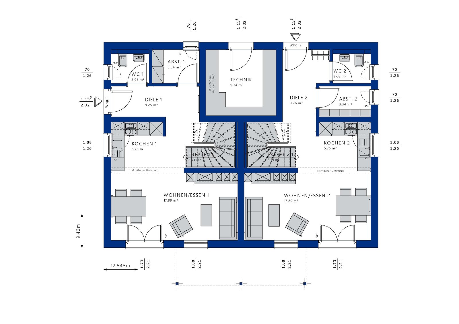 Bien-Zenker CELEBRATION 192 – Ihr maßgeschneidertes Doppelhaus in Mühltal für zwei Familien