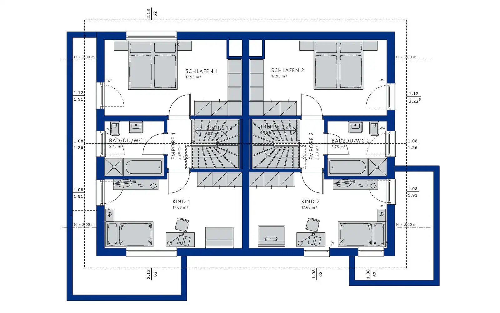 Ihr individuelles Doppelhaus für Familienleben und Lebensqualität